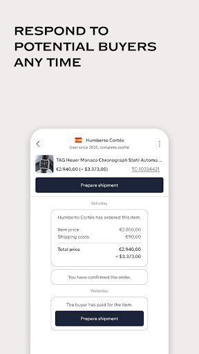 Chrono24 for Dealers ekran görüntüsü