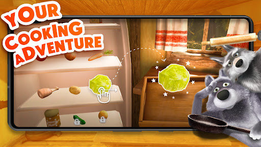 Masha and the Bear: Food Games ekran görüntüsü