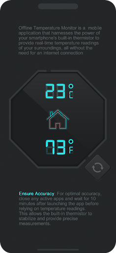 Offline Temperature Monitor ekran görüntüsü