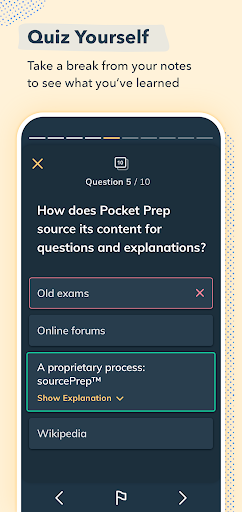 Pocket Prep Professional 2026 ekran görüntüsü