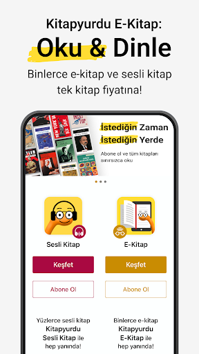 Kitapyurdu E-Kitap:Oku & Dinle ekran görüntüsü