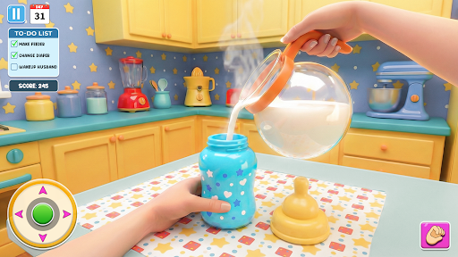 Mother Simulator Mom Sim Games ekran görüntüsü