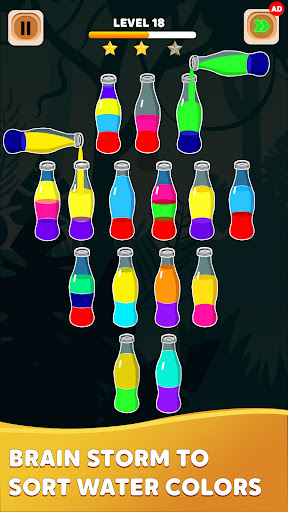 Water Color Sorting Game 3D ekran görüntüsü