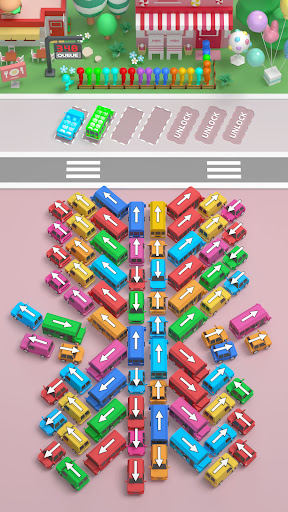 Car Jam Parking: Bus Game ekran görüntüsü