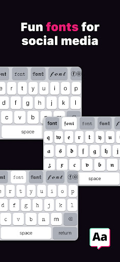 Fontkey - Fonts Keyboard Emoji ekran görüntüsü