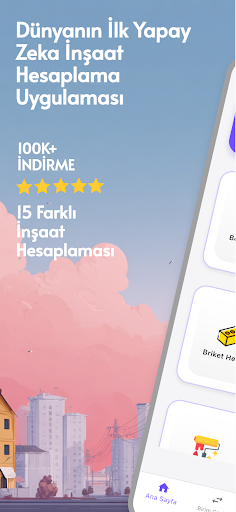 İnşaat Hesapla AI ekran görüntüsü