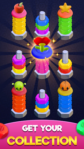 Nuts and Bolts: Sort Puzzle ekran görüntüsü