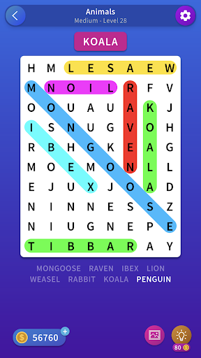 Word Search Puzzles Pro ekran görüntüsü