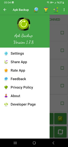 Apk Backup ekran görüntüsü