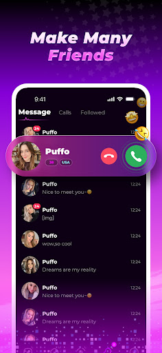 Puffo - Easy to chat ekran görüntüsü
