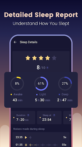 Sleep Tracker: Uyku Döngüsü ekran görüntüsü