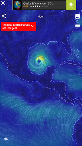 Wind Map Hurricane Tracker, 3D ekran görüntüsü