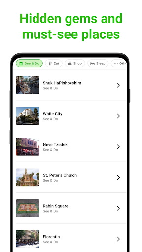 Tel Aviv Tour Guide:SmartGuide ekran görüntüsü