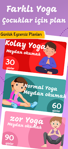Çocuklar Için Yoga Egzersiz ekran görüntüsü