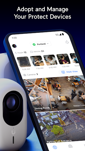 UniFi Protect ekran görüntüsü