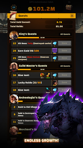 Dice Mastery: Idle Raiders ekran görüntüsü