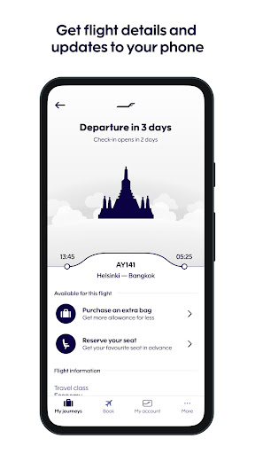 Finnair ekran görüntüsü