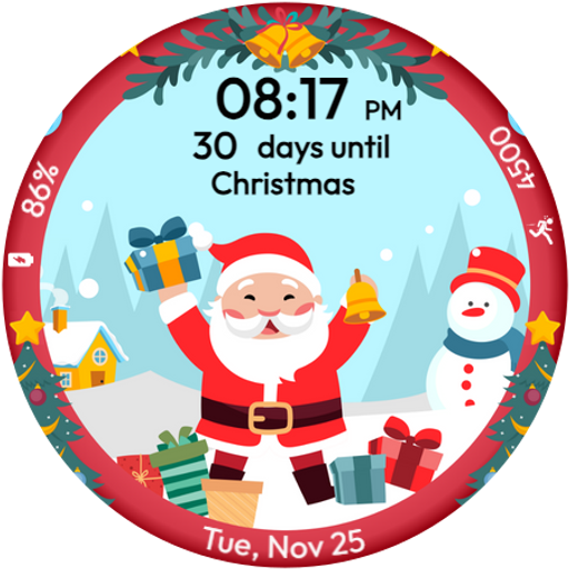 Christmas Timer WatchFace