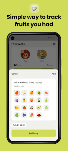 Fruits Buddy - Track Together ekran görüntüsü