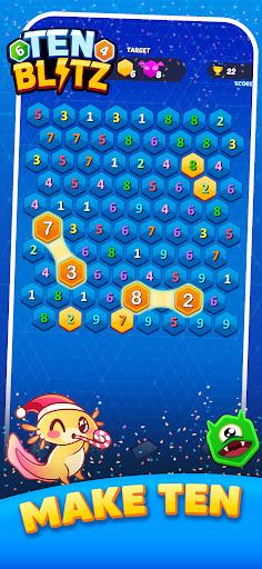 Ten Blitz: Match & Crush Pairs ekran görüntüsü