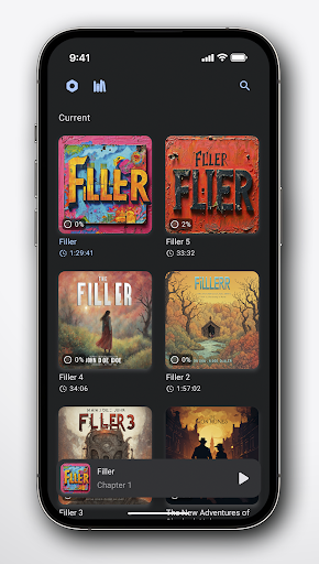 PlayBook Lite Audiobook Player ekran görüntüsü