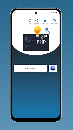 PHP Editor - compiler & run ekran görüntüsü