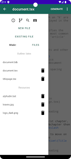 VerbTeX Pro LaTeX Editor ekran görüntüsü