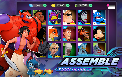 Disney Heroes: Battle Mode ekran görüntüsü
