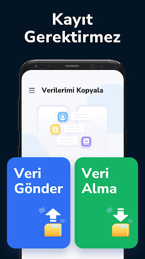 Veri Aktarma - Copy My Data ekran görüntüsü