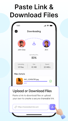 Data Transfer & File Sharing ekran görüntüsü