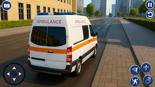 Ambulans Sürüş Simülatörü 3D ekran görüntüsü