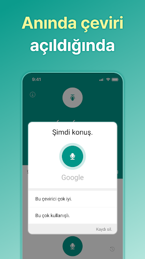 Konuşan Çevirmen ekran görüntüsü