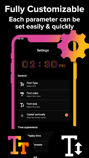 Bedtime Digital Clock ekran görüntüsü