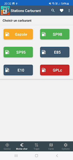 Stations Carburant Infos Prix ekran görüntüsü