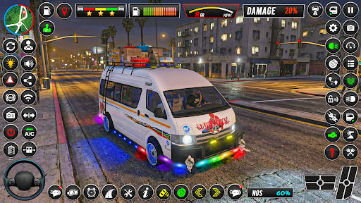 Mini Bus Driving Euro Bus Game ekran görüntüsü