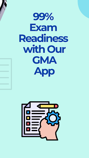 GMA Practice Test ekran görüntüsü