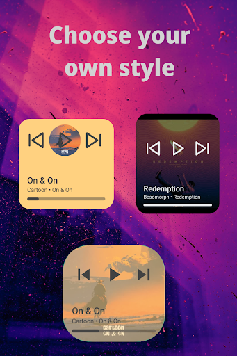 Music Widgets for Car Devices ekran görüntüsü