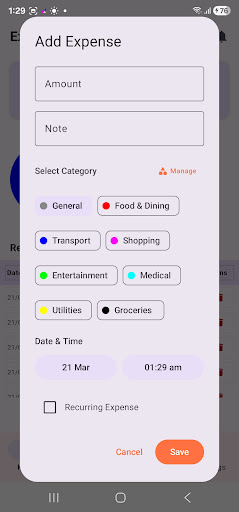 Smart Expense Tracker ekran görüntüsü