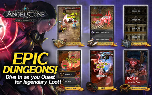 Angel Stone RPG ekran görüntüsü