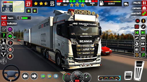City Cargo Truck Transport Sim ekran görüntüsü