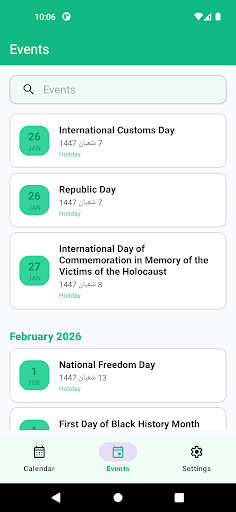 Hijri Calendar: Islamic Date ekran görüntüsü