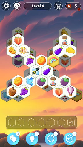 Hexa Tile - Maç Bulmacası ekran görüntüsü