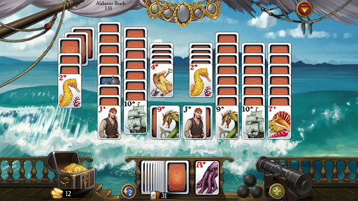 Seven Seas Solitaire ekran görüntüsü