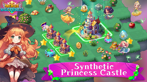 Merge Magic Princess: Tap Game ekran görüntüsü