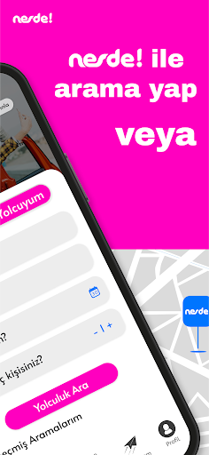 nerde! - Paylaşımlı Yolculuk ekran görüntüsü