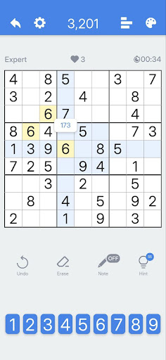Classic Sudoku Puzzle ekran görüntüsü