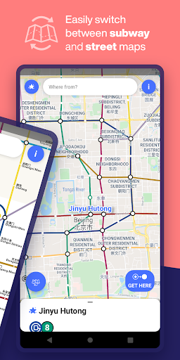 Beijing Subway - MTRC Map ekran görüntüsü