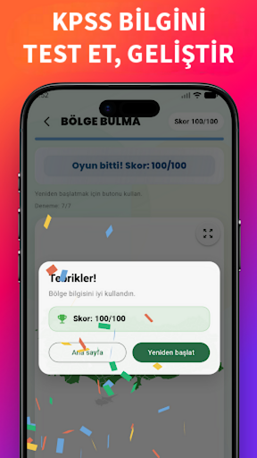 KPSS Coğrafya Harita 2026 ekran görüntüsü