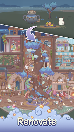 Cats & Soup: Merge MagicRecipe ekran görüntüsü