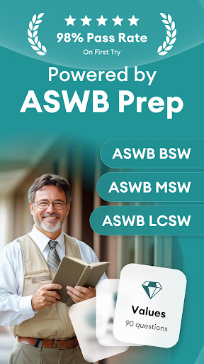 ASWB Exam Prep Practice 2026 ekran görüntüsü